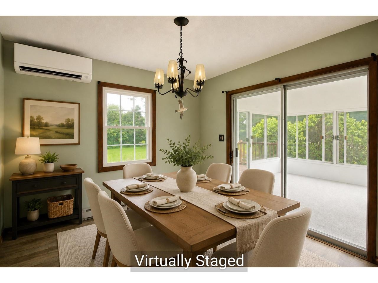 Dining Room with Mini-Split