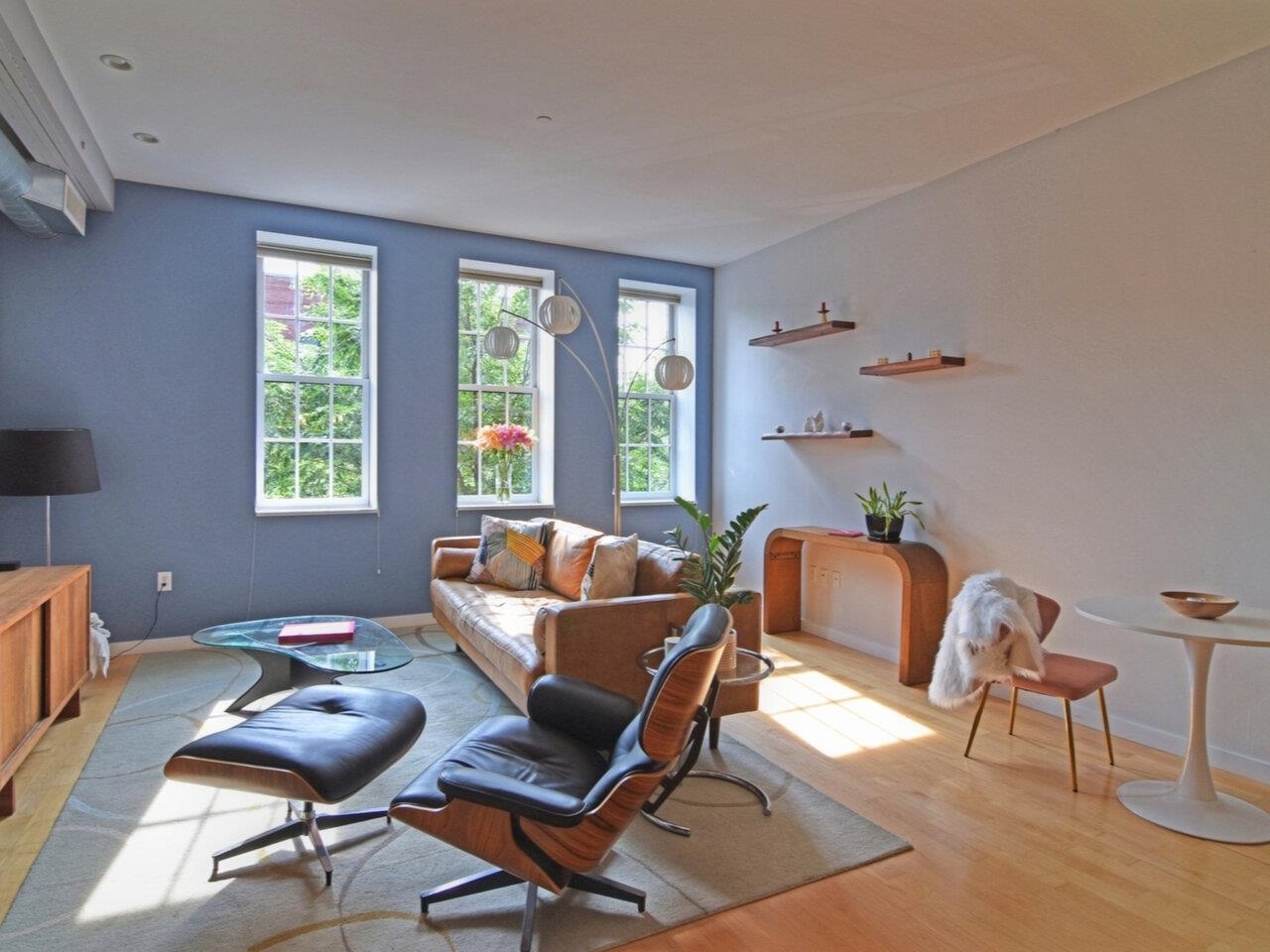 Bright open living space