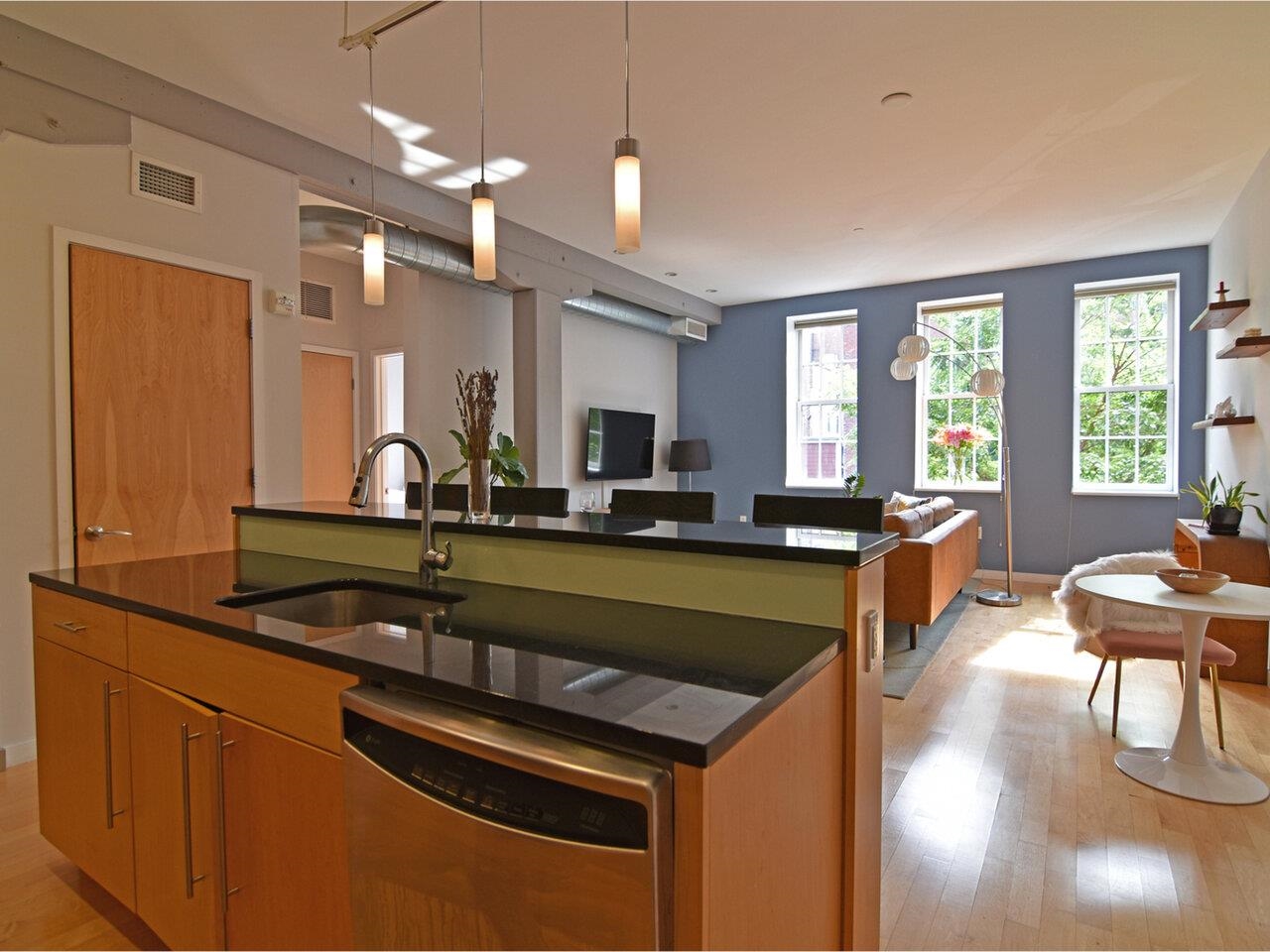 Loft-style condo