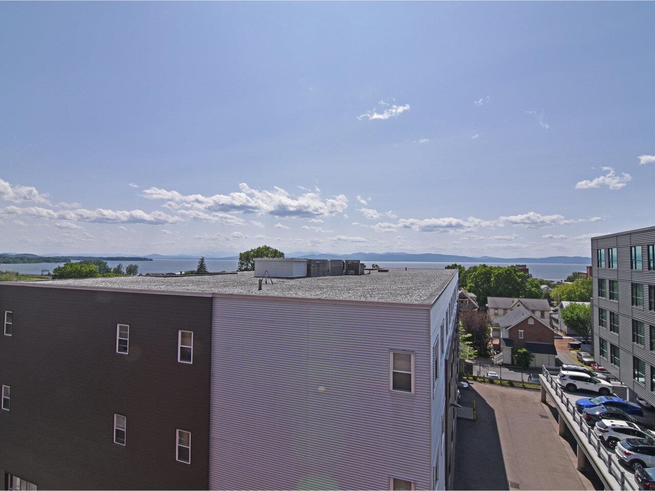 View from roof deck