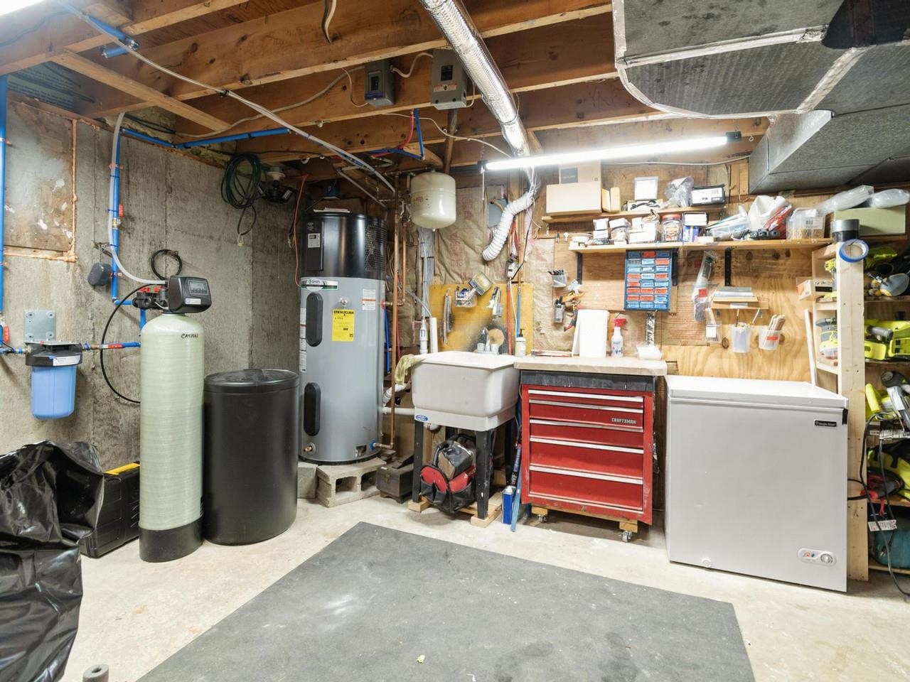 Full unfinished basement