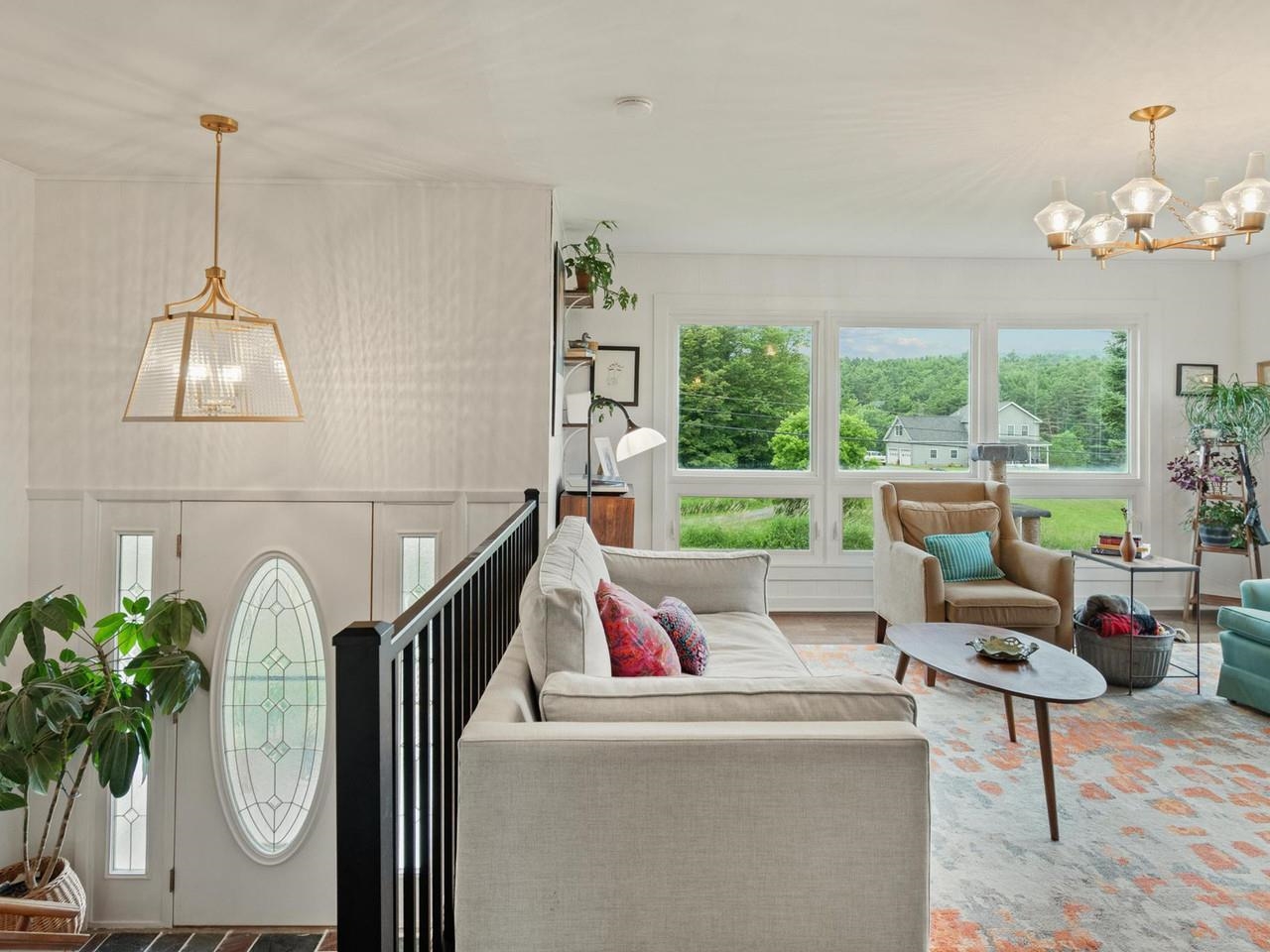 Looking to front entry area