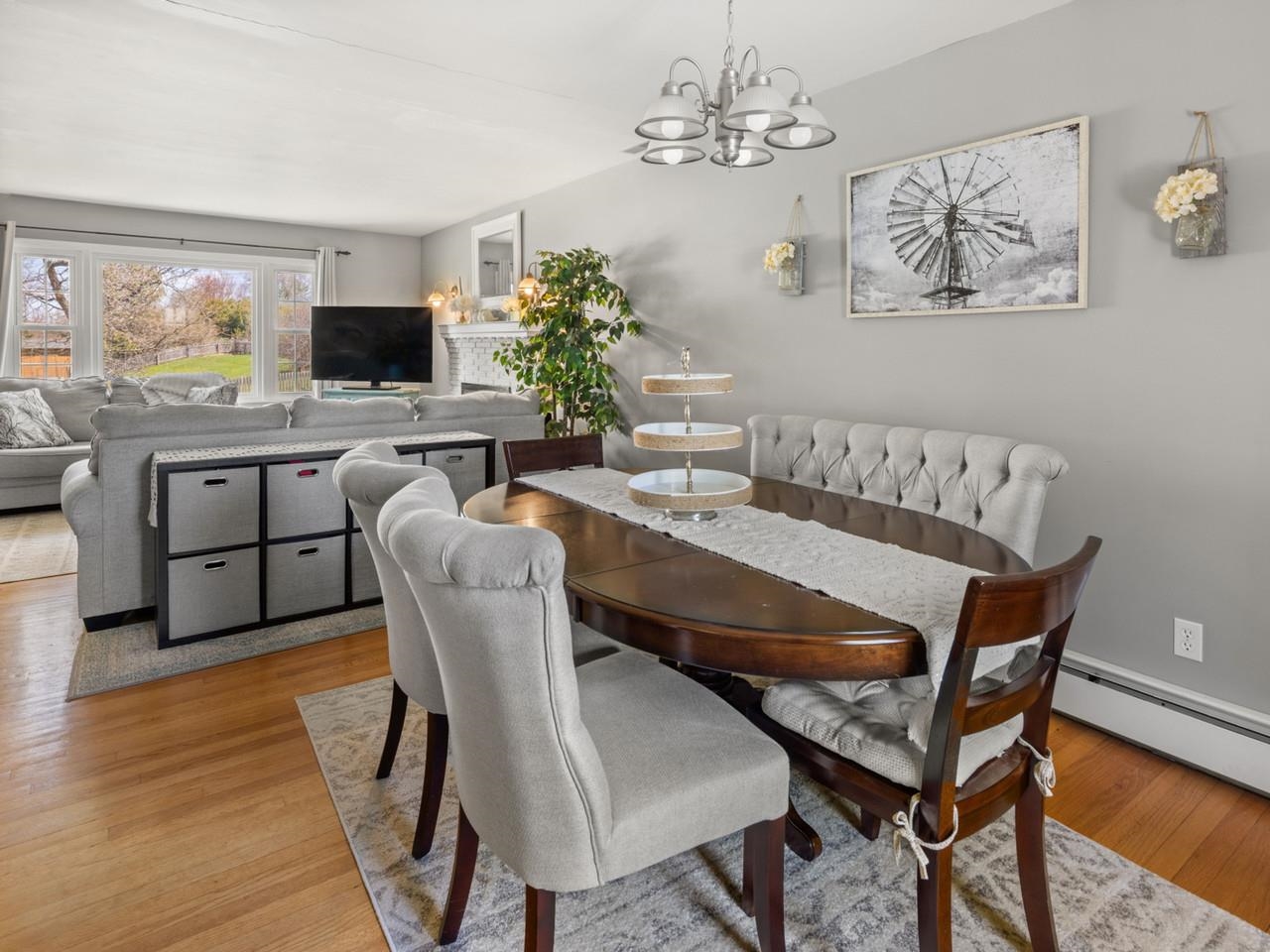 Dining open to Living Room
