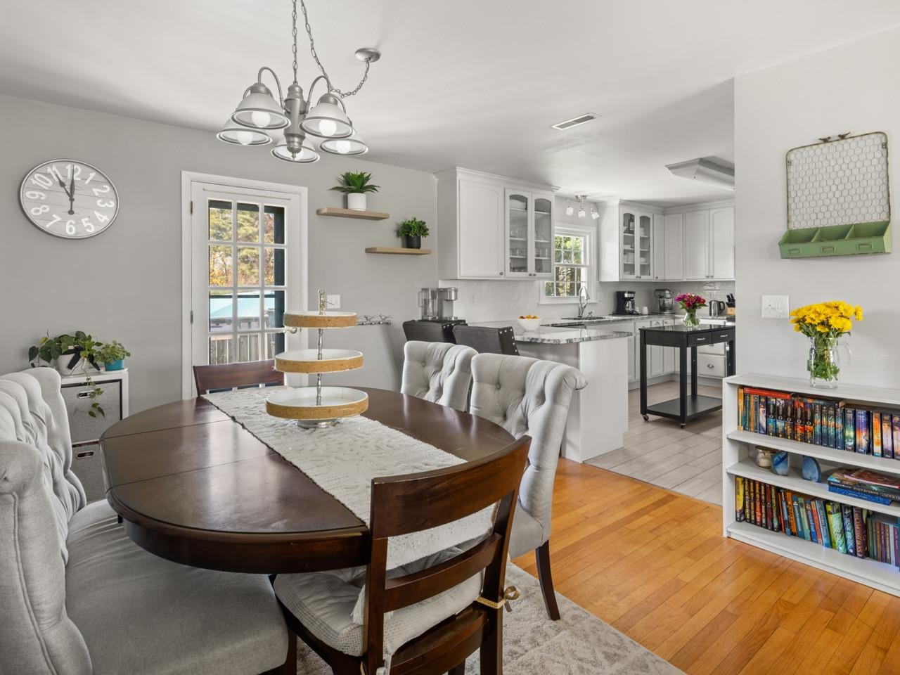 Dining Opens to Kitchen