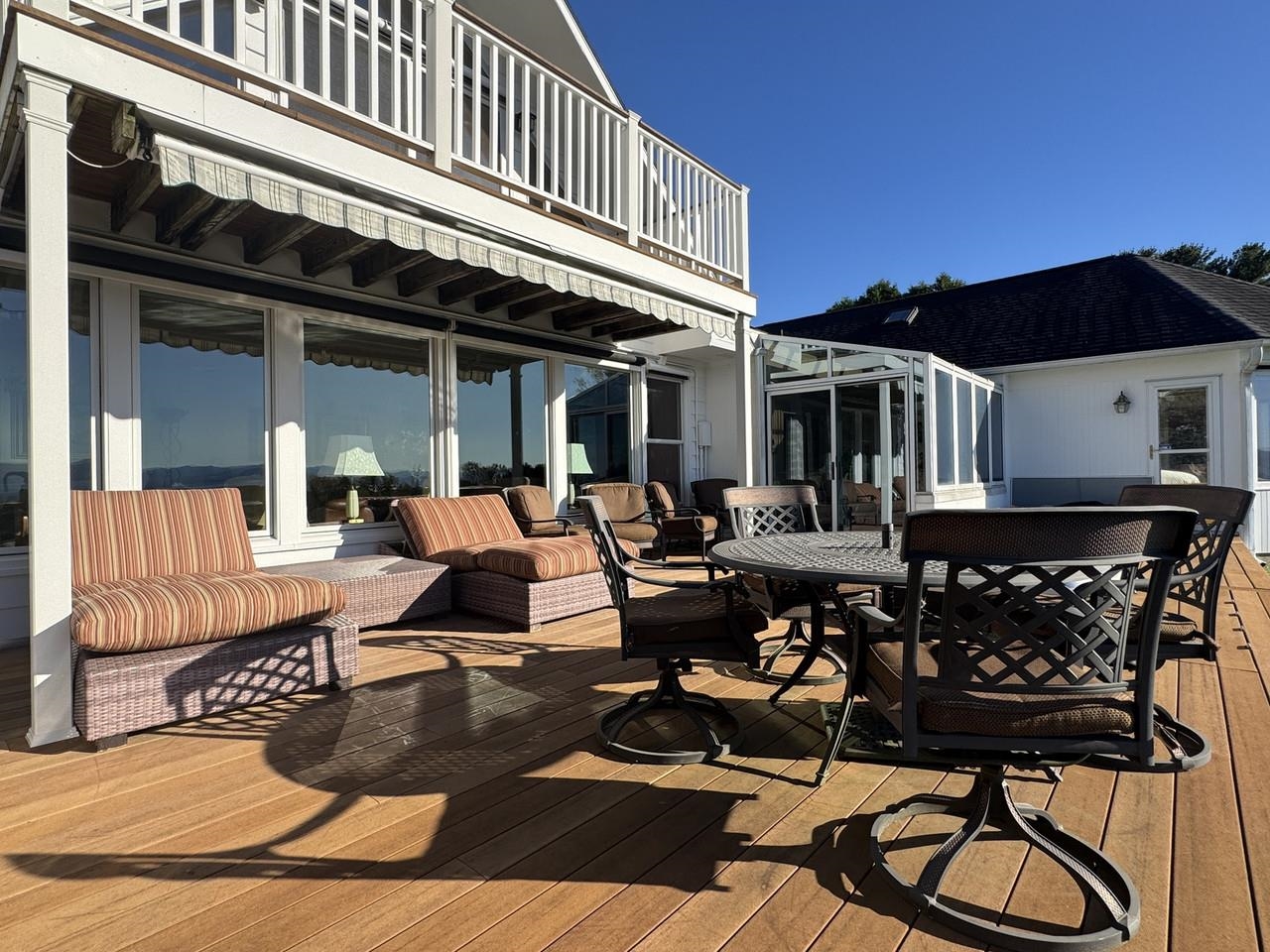 Deck Gets Westerly Sun