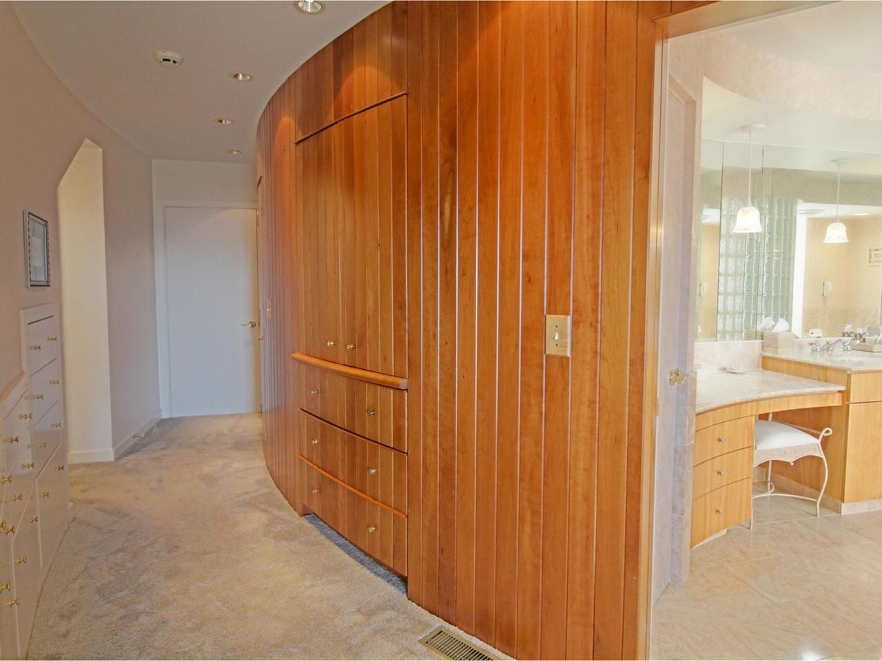 Custom Wall with Storage
