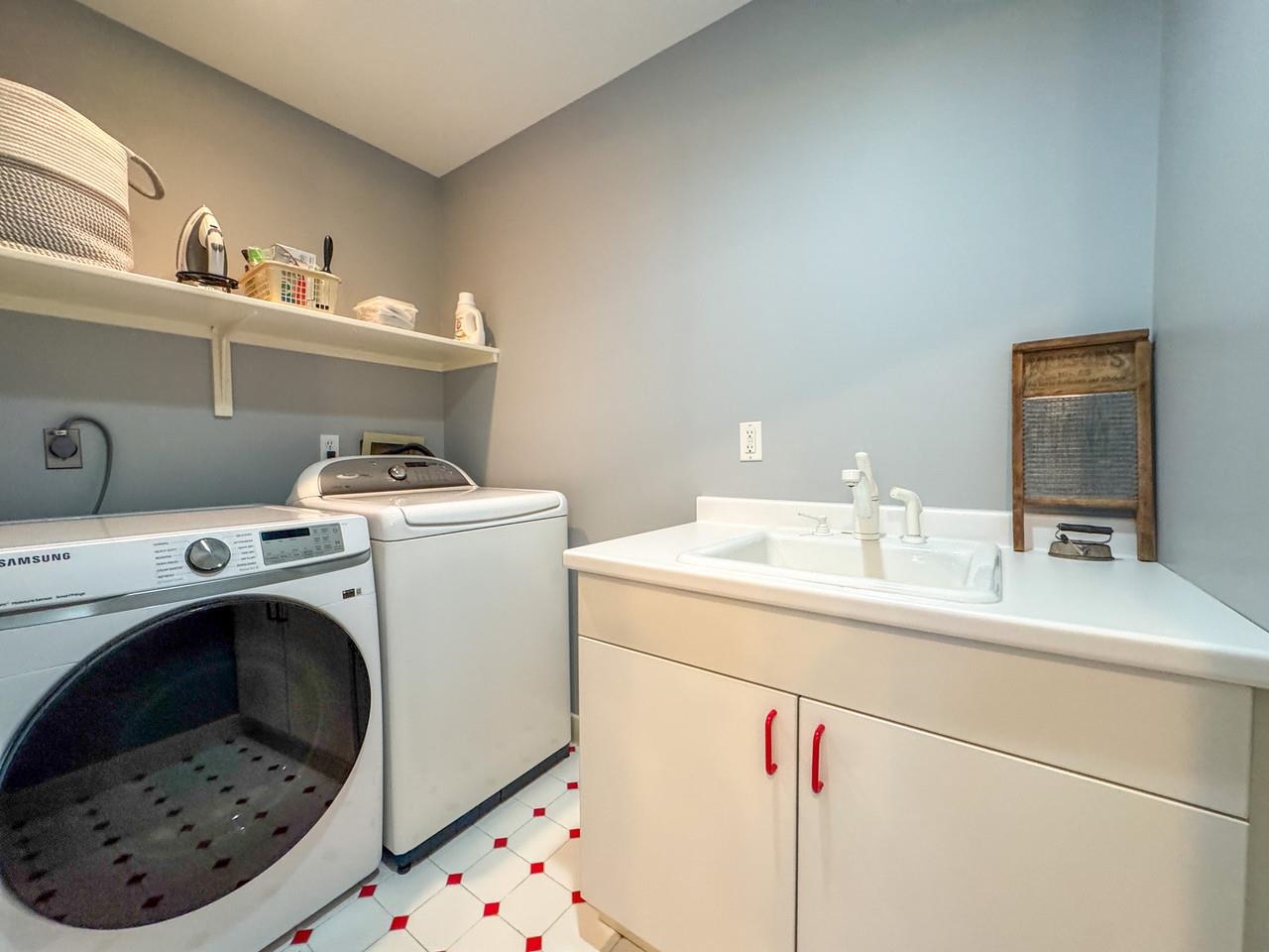 with Laundry Room