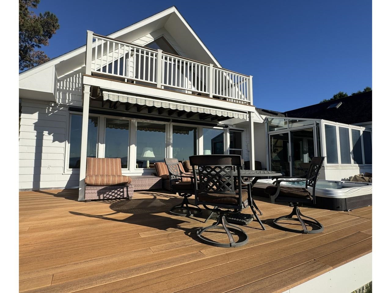 Expansive Back Deck