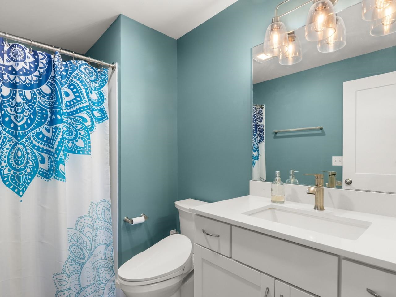 3/4 Bath in Lower Level