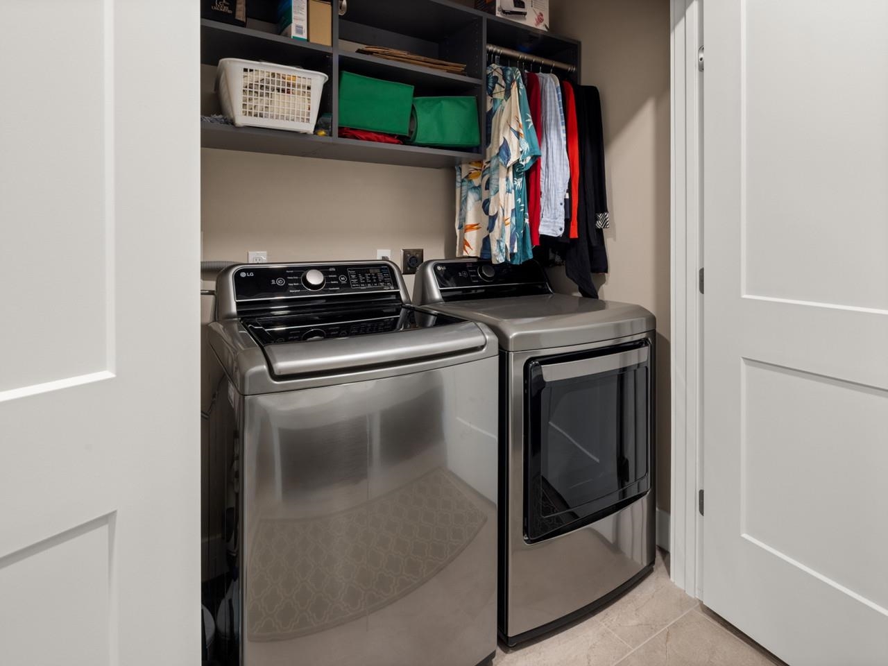 1st Floor Laundry Closet