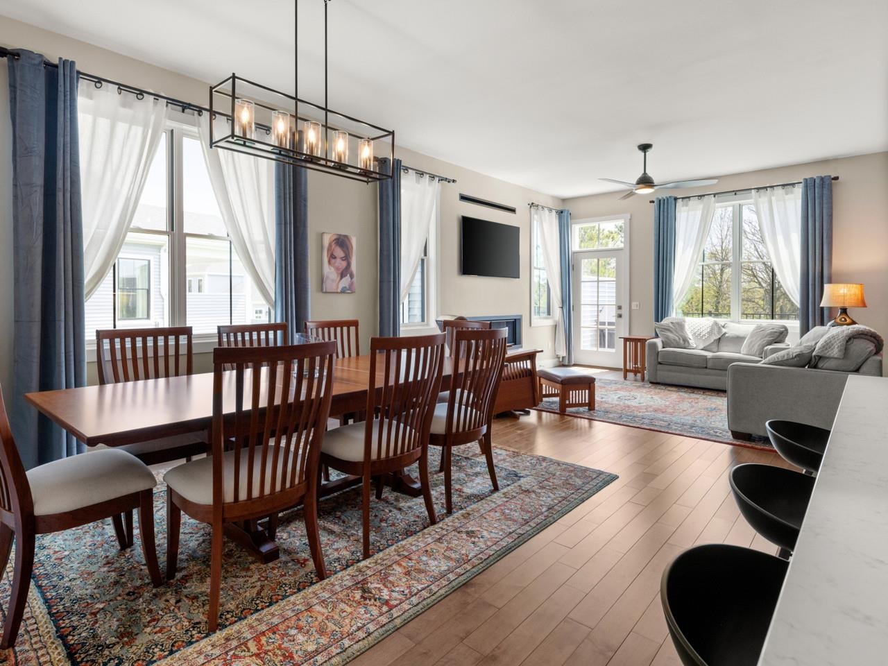 Dining Room to Living