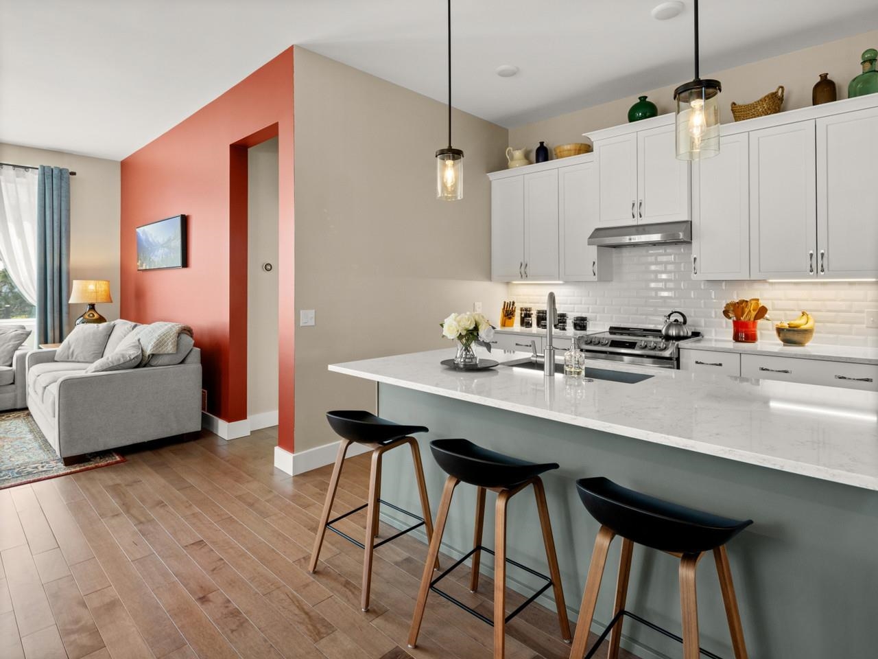 Kitchen to Living