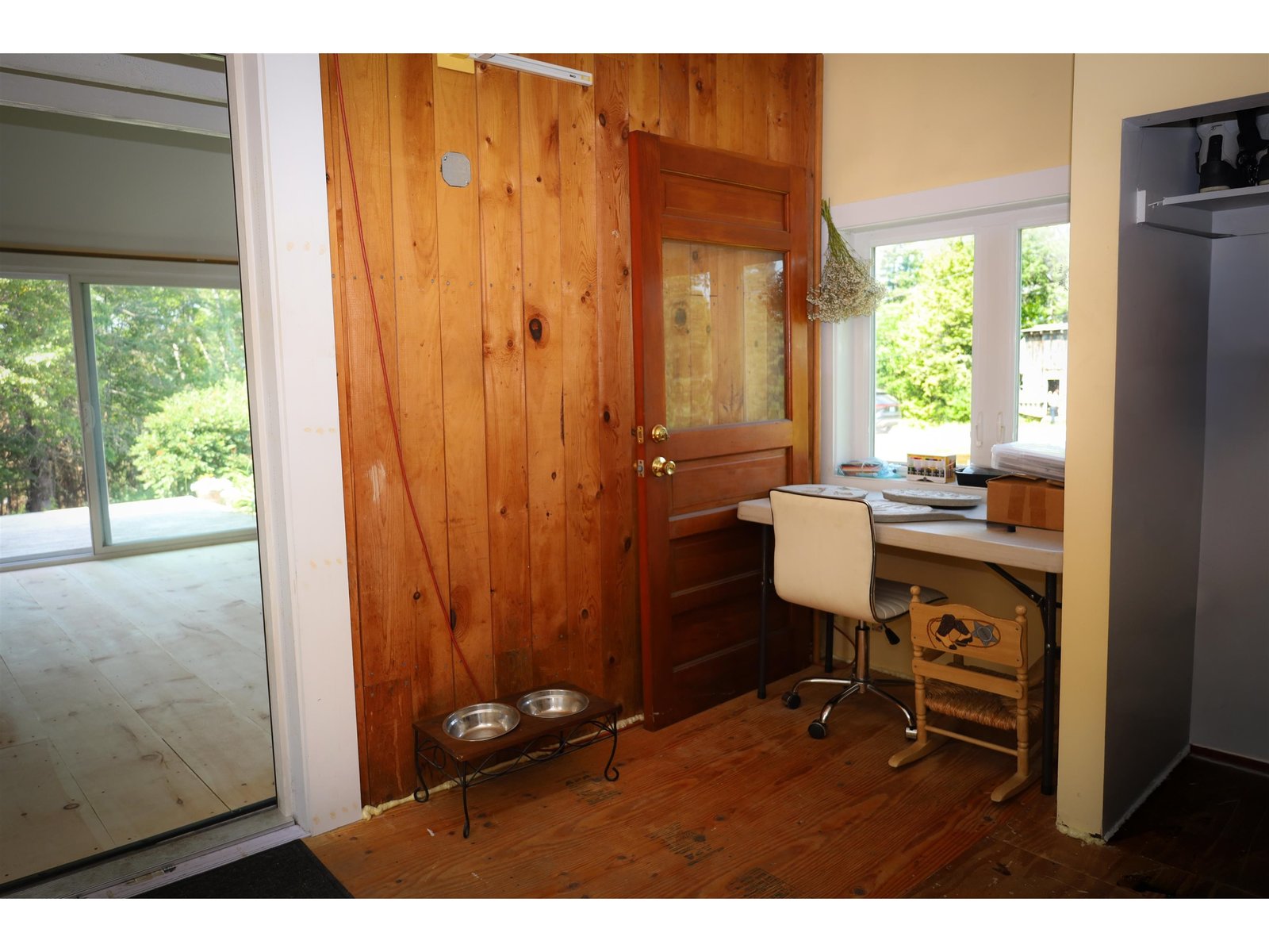 Extra space off entry room