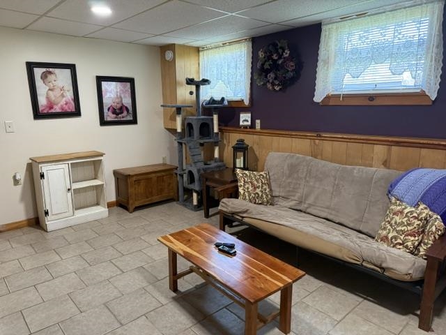 Basement bonus living room