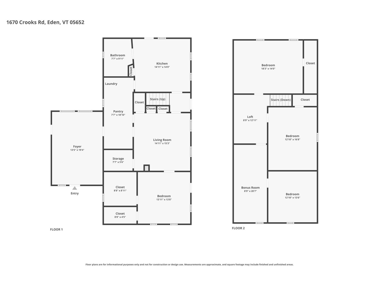 1670 Crooks Road