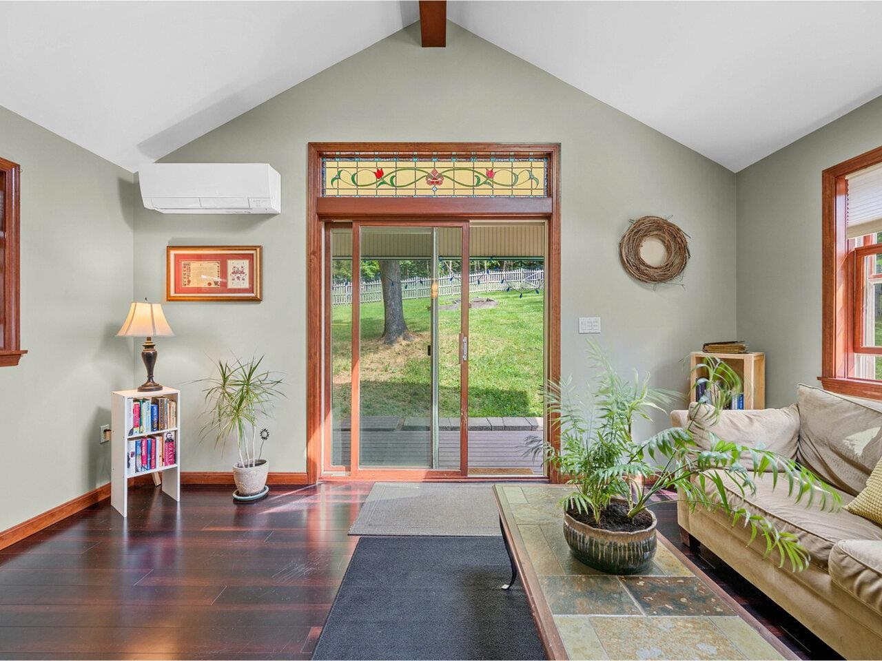 Living room to backyard/patio
