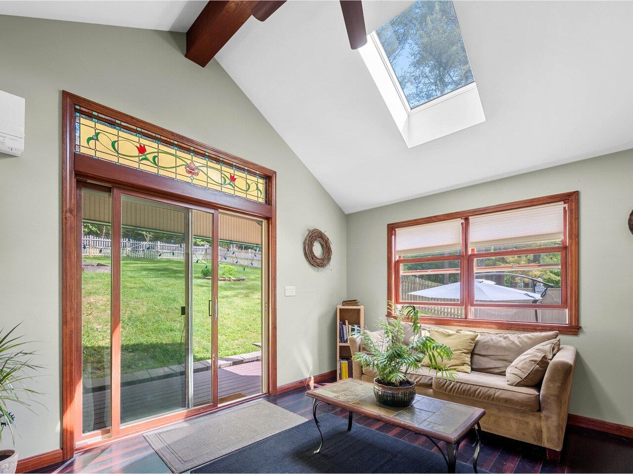 Skylight welcomes the sun