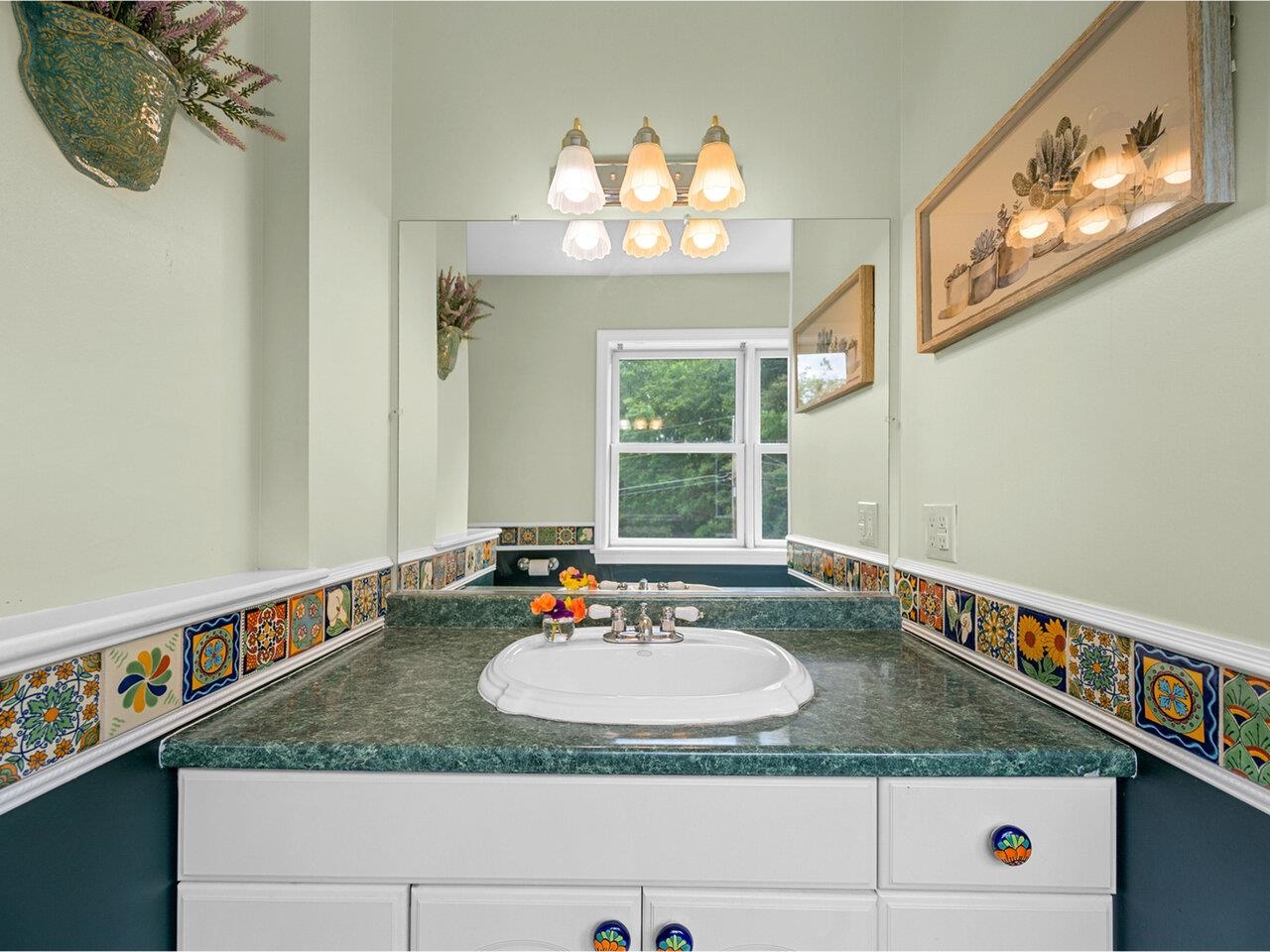 Colorful tile