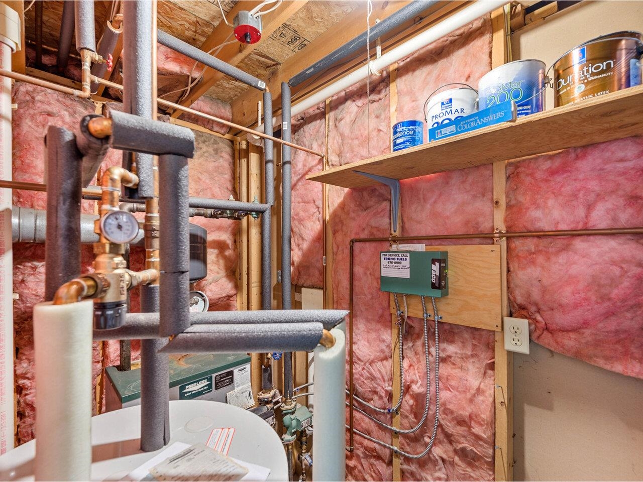 Garage utility space