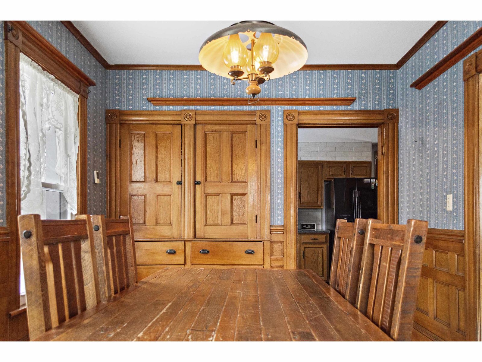 Formal Dining Room w/ Built-In Cabinetry