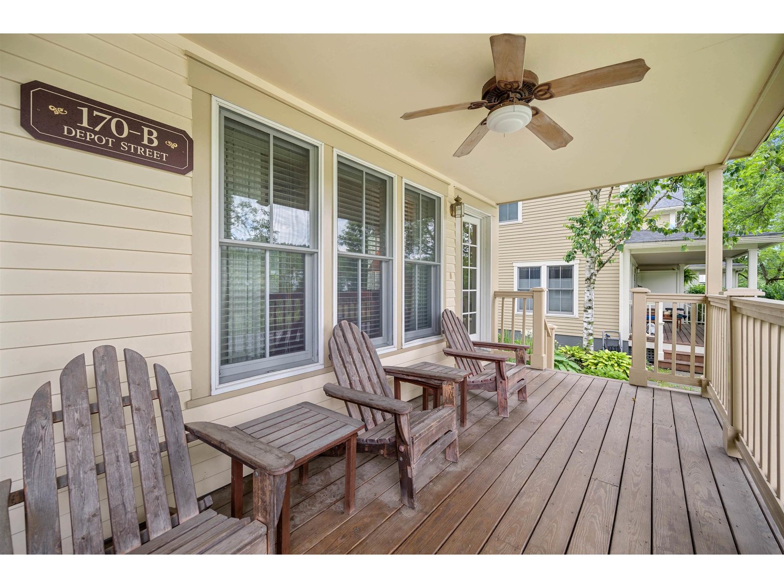 170 B Porch Looking Towards Unit 160