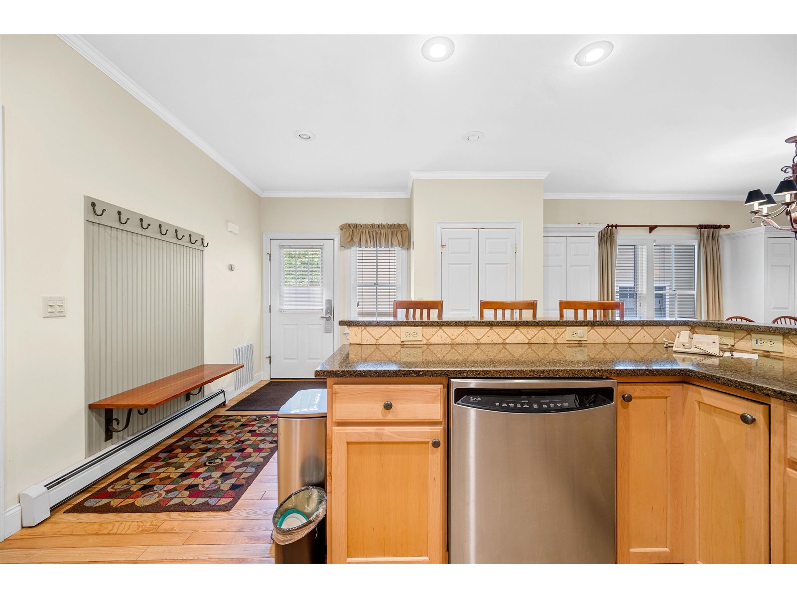 Foyer and Kitchen