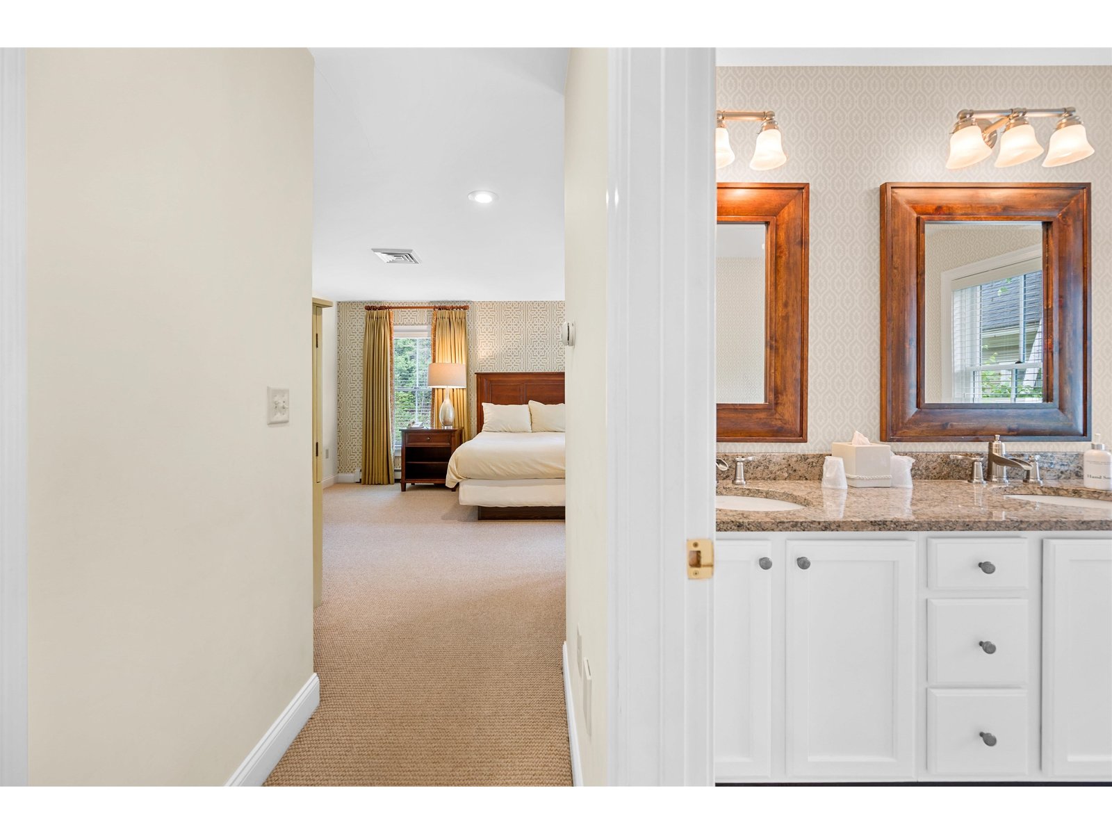 From 2nd Floor Hallway to Master Bedroom and Bath