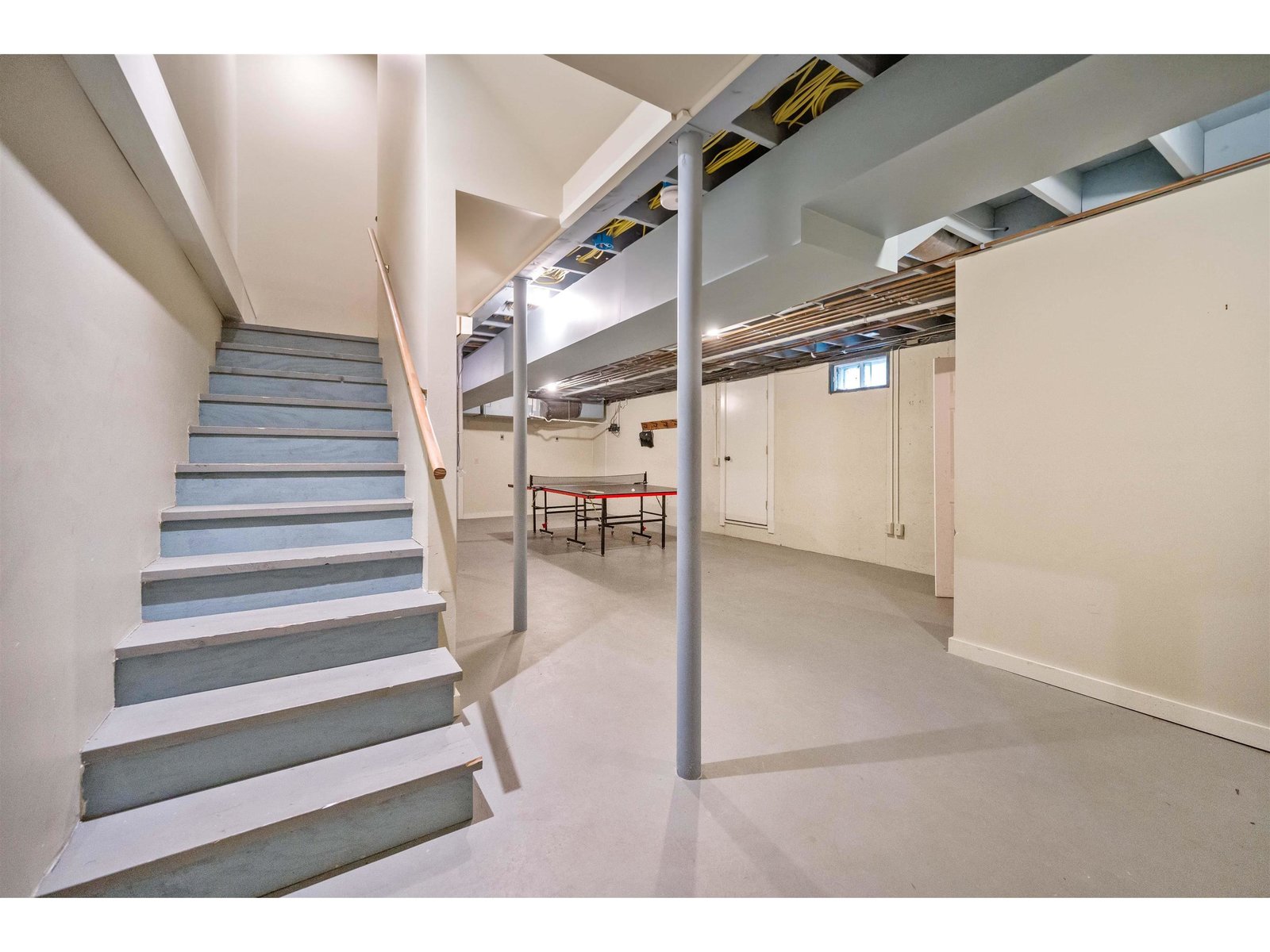 Basement Staircase from Breakfast Bar Area