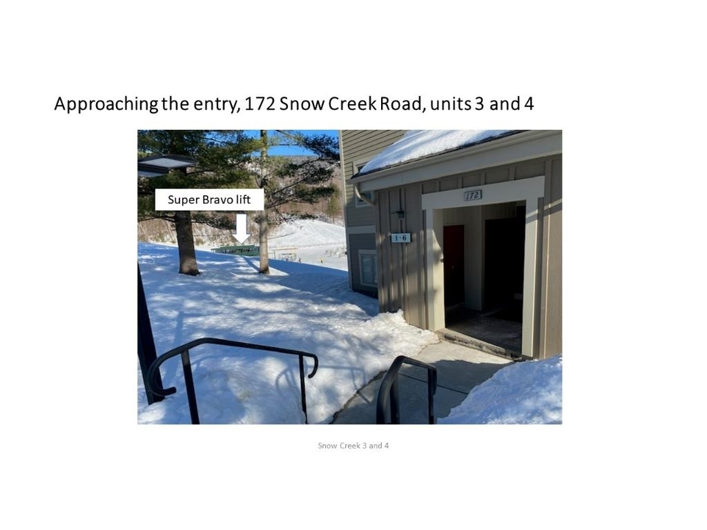 172 Snow Creek Road, Unit 3