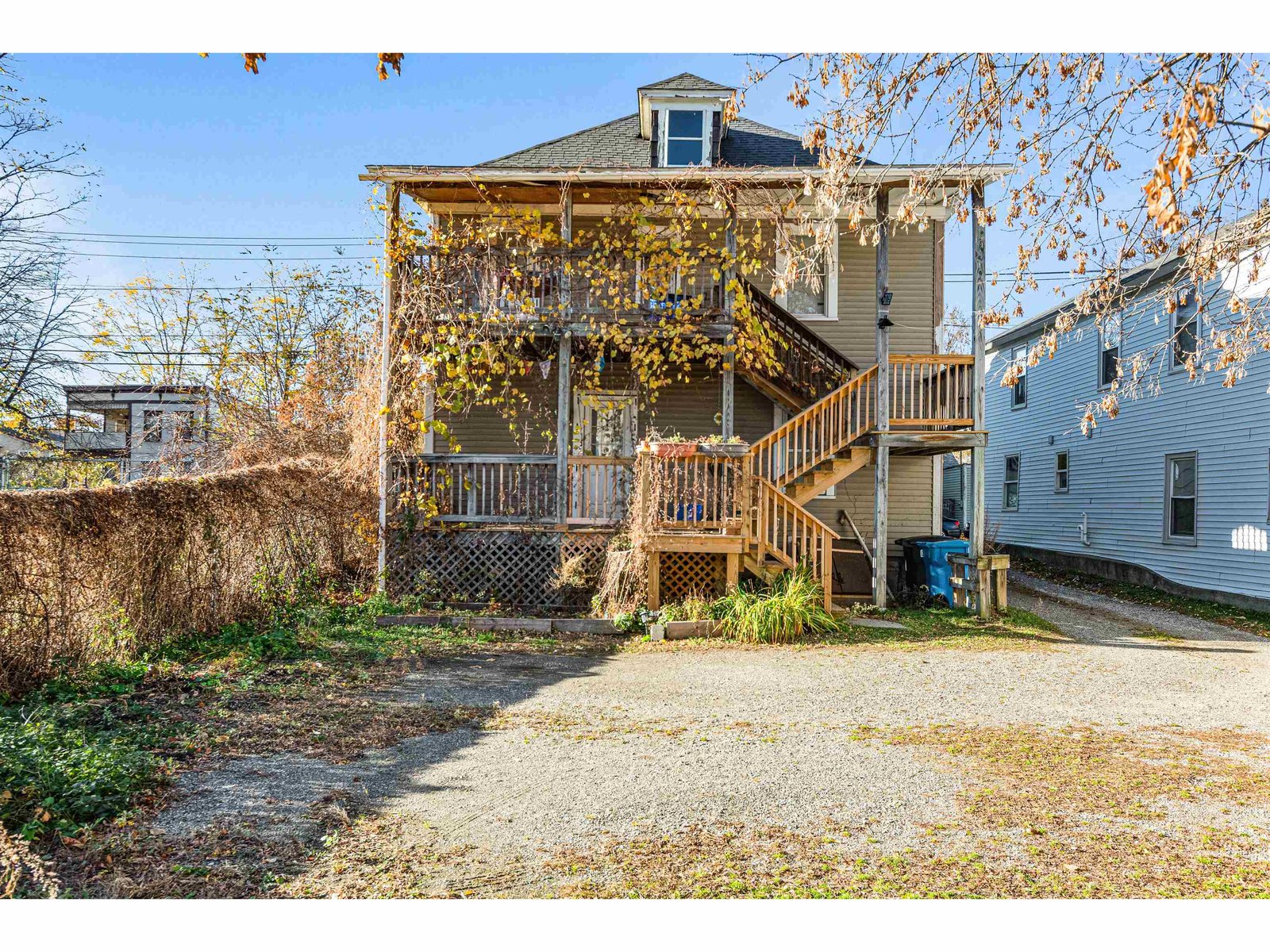 Large Porches For Each Unit