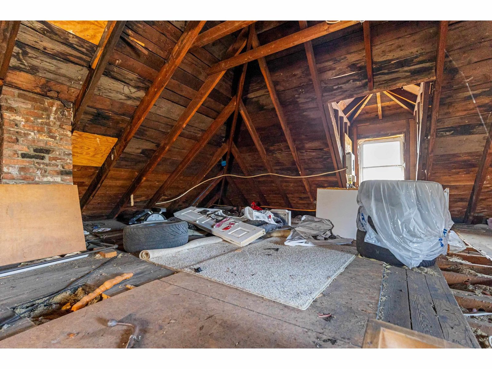 Unfinished Attic Space- Potential for another unit