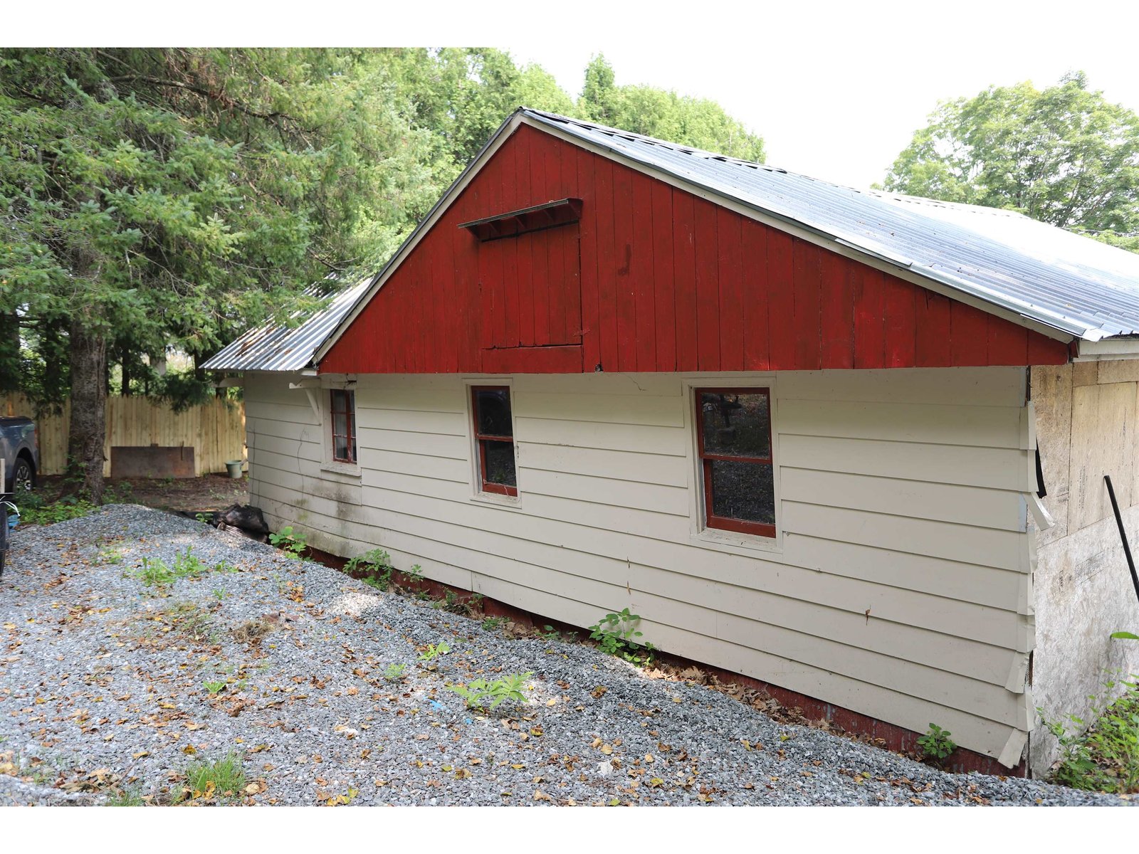 Back of Detached Garage