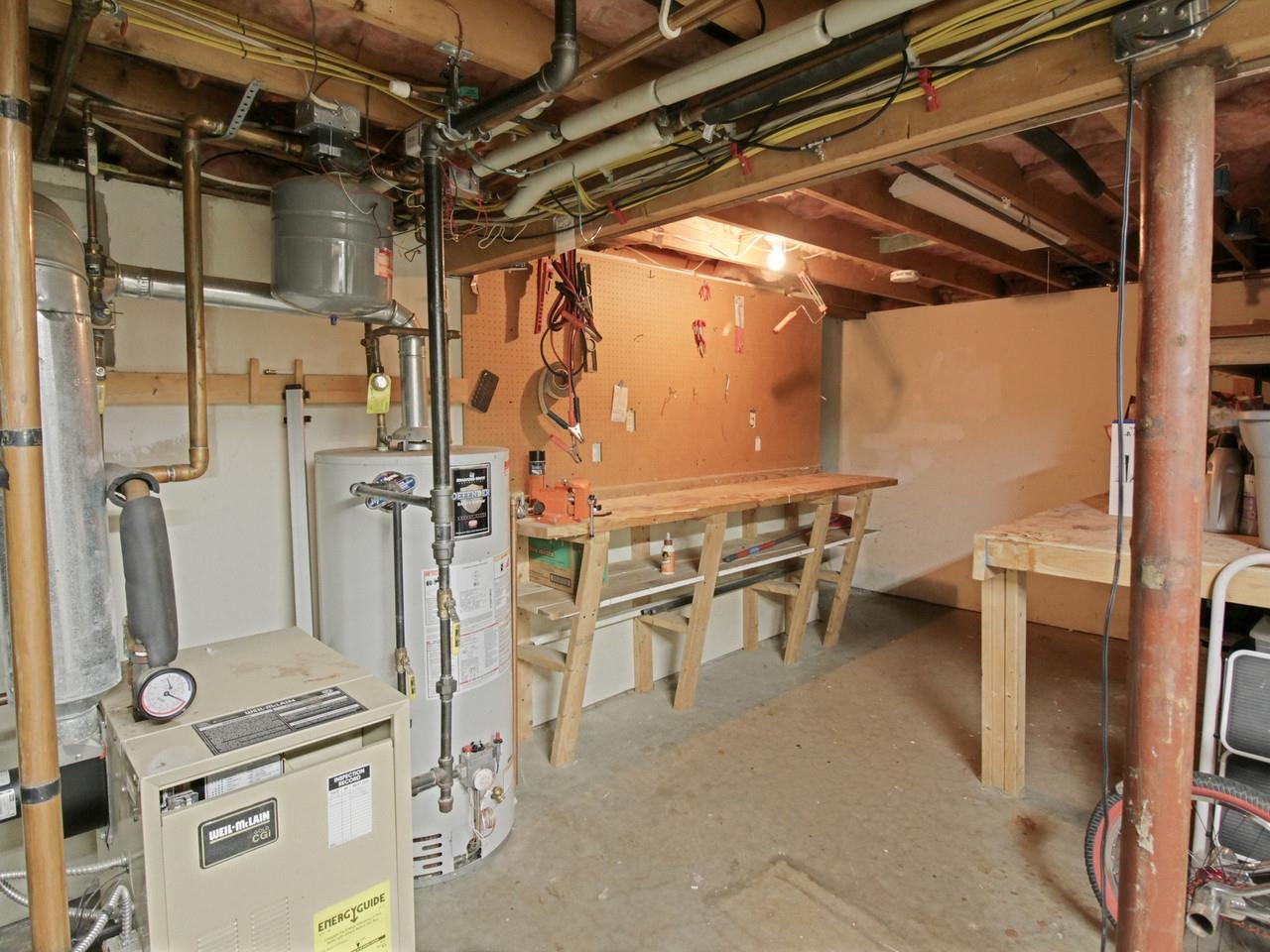 Basement Workshop & Storage