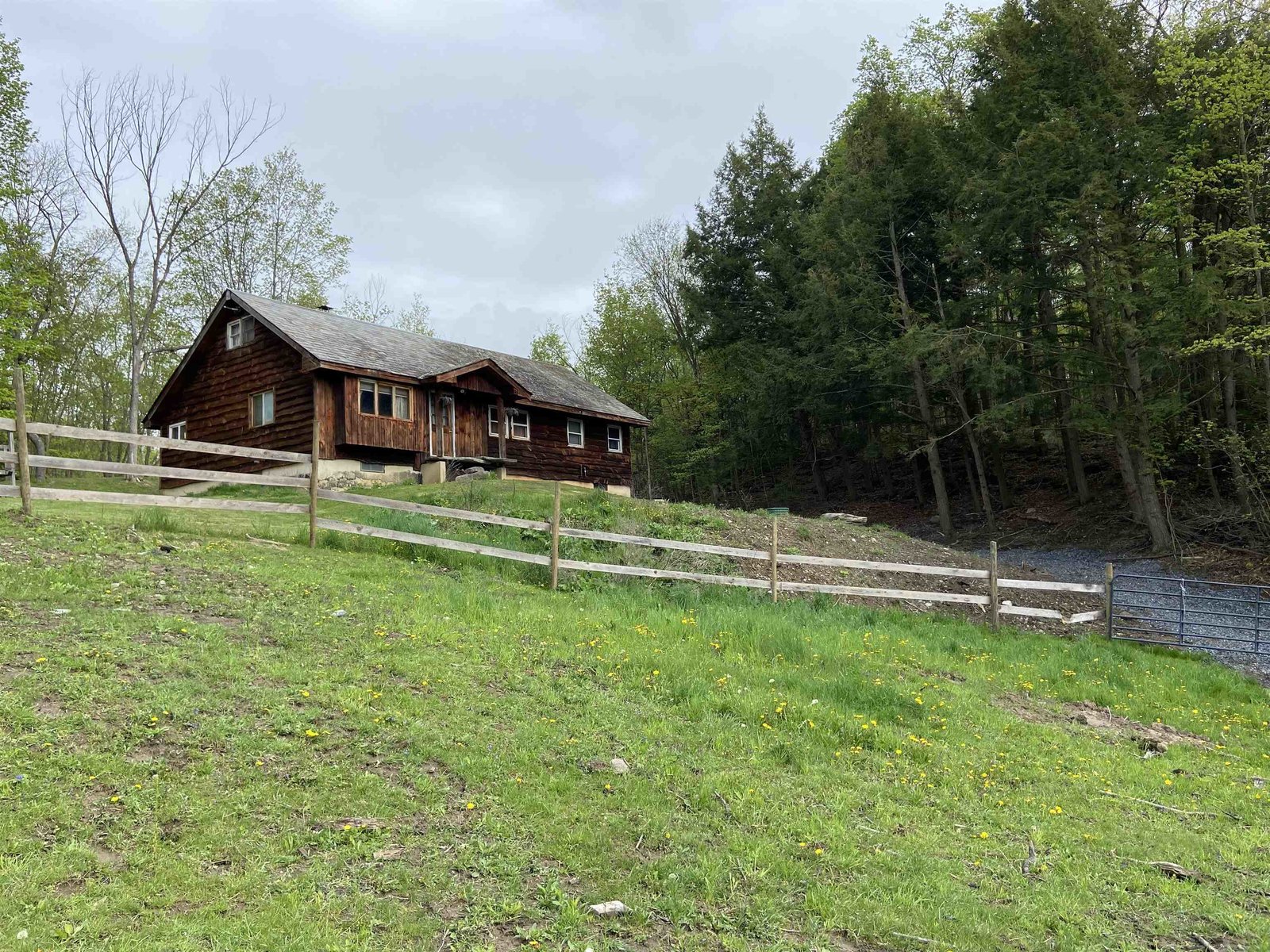 House from pasture