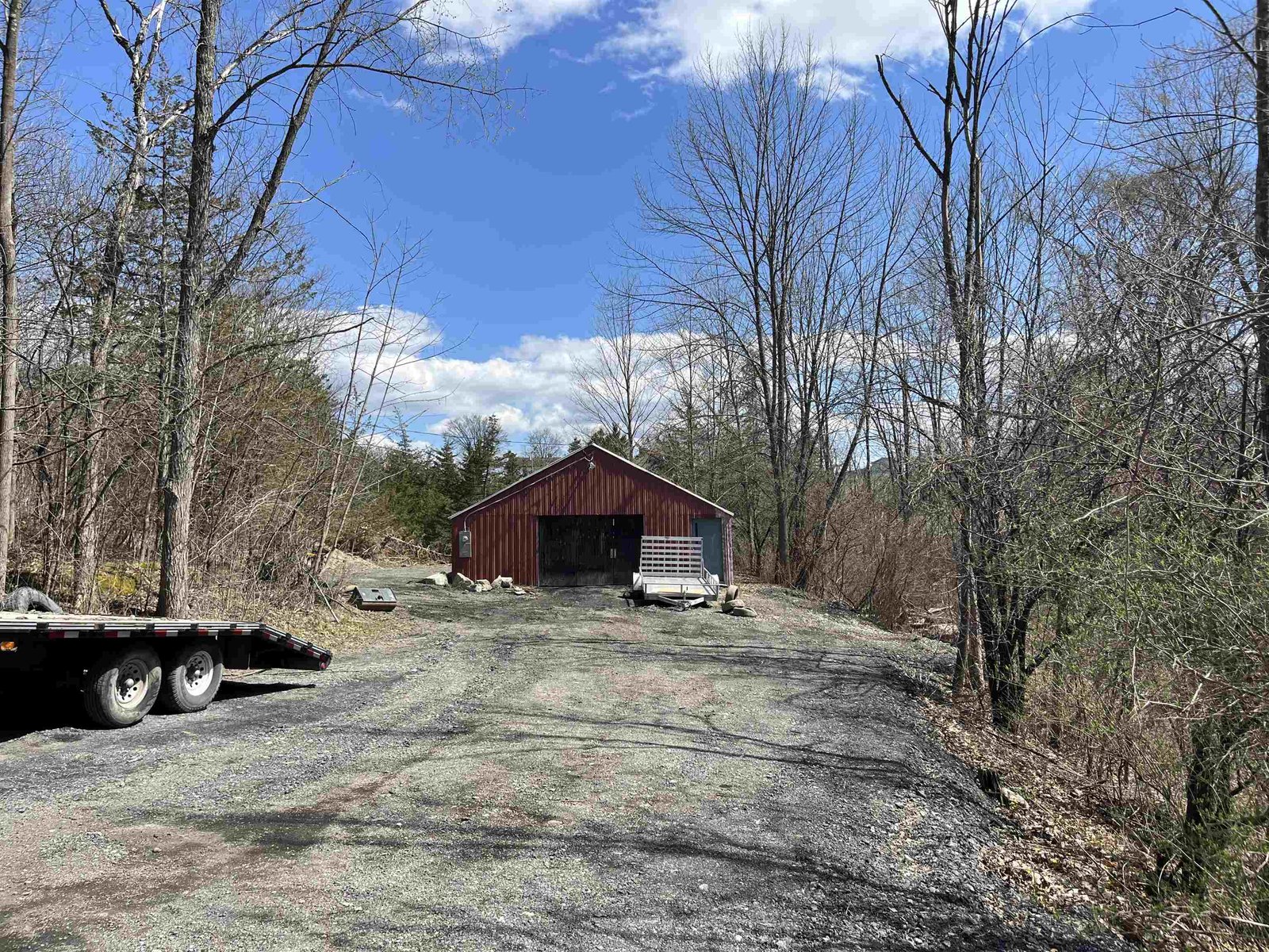 Interier of garage