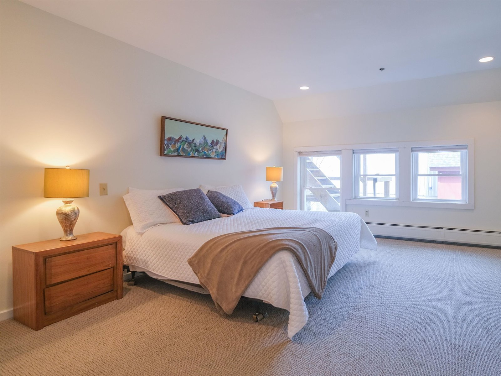 Primary bedroom on main floor