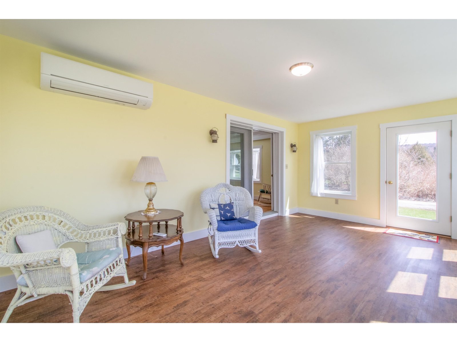 Year round Enclosed Sunroom with mini-split