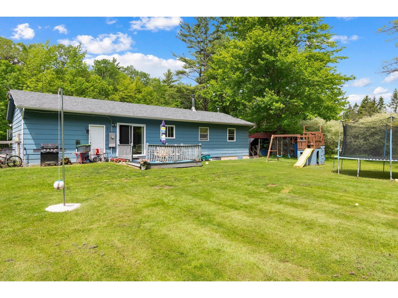 Back of the home