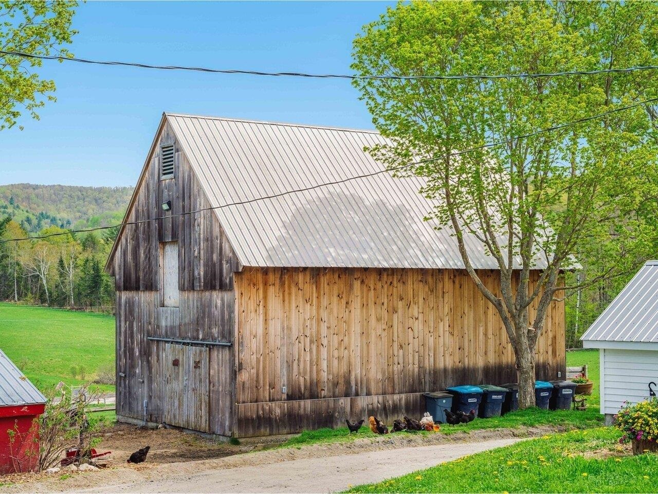 Horse barn with two stalls