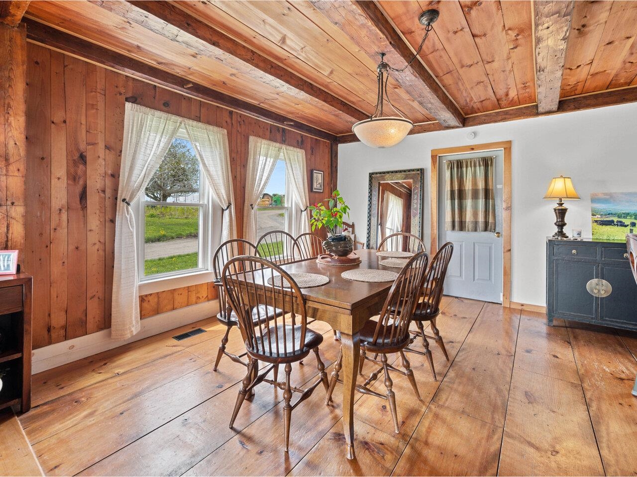 Formal dining area