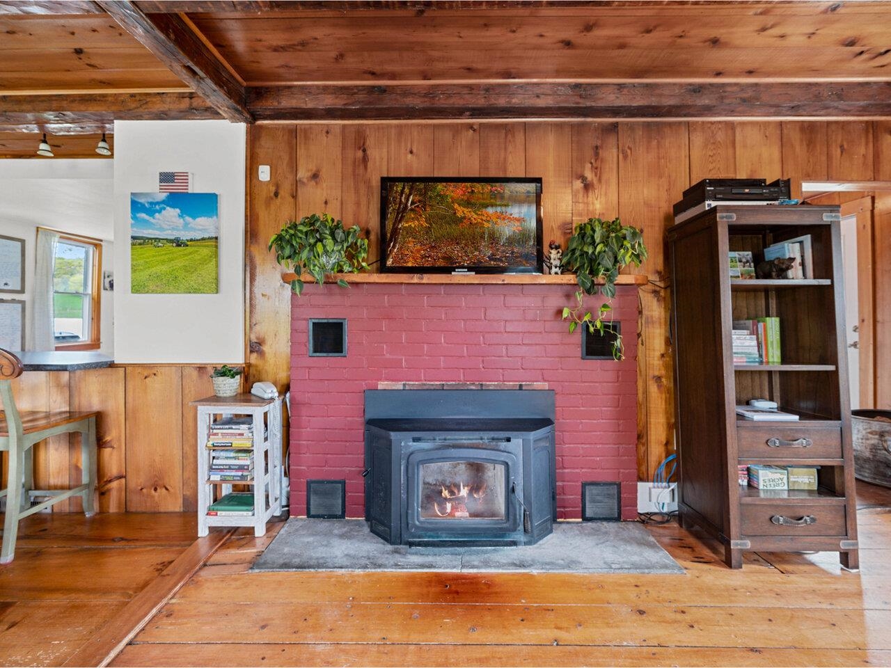 Efficient wood stove!