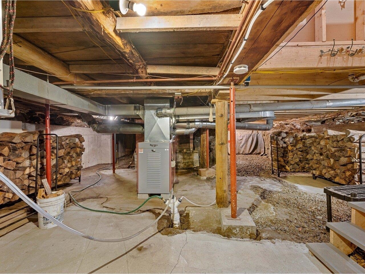 Unfinished basement