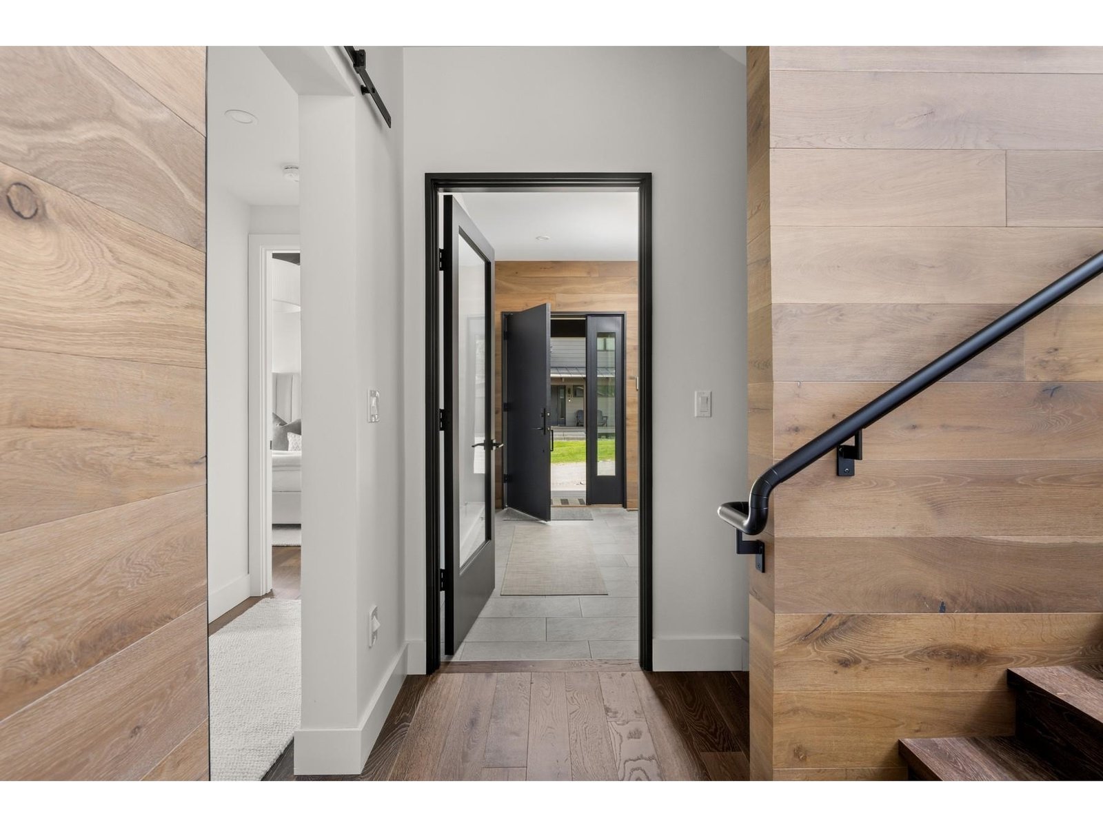 Stairwell off primary bathroom entrance