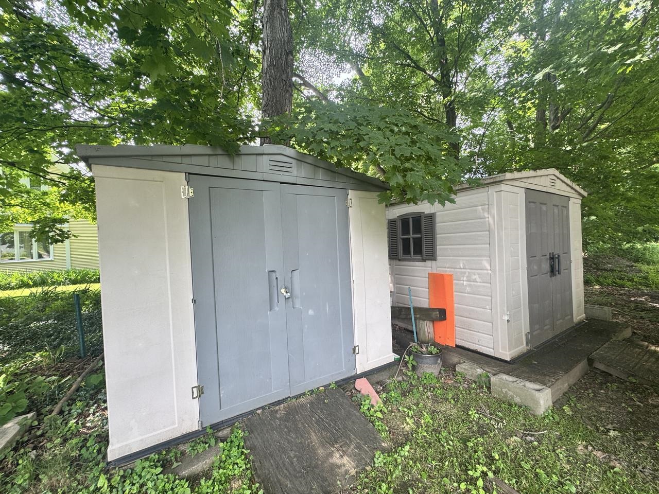 Two Storage Sheds