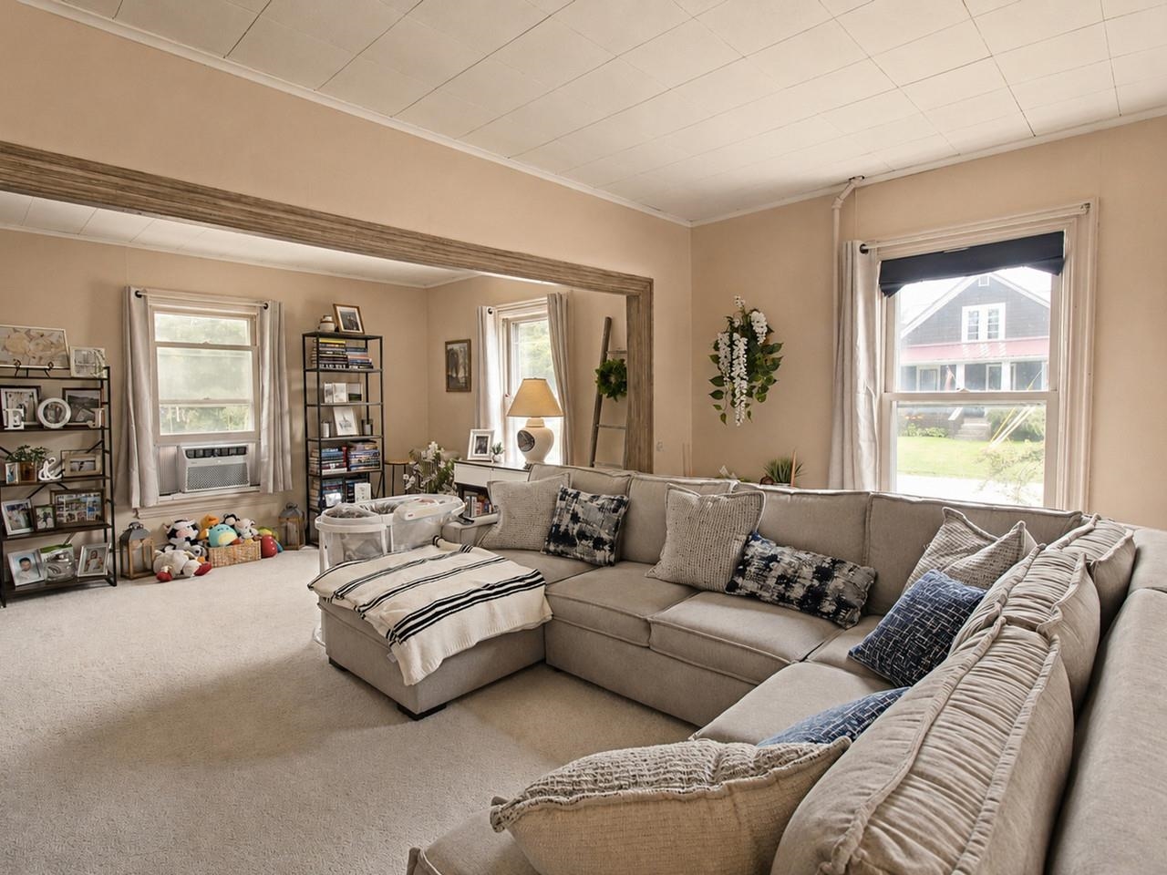 Large, Sunny Living Room