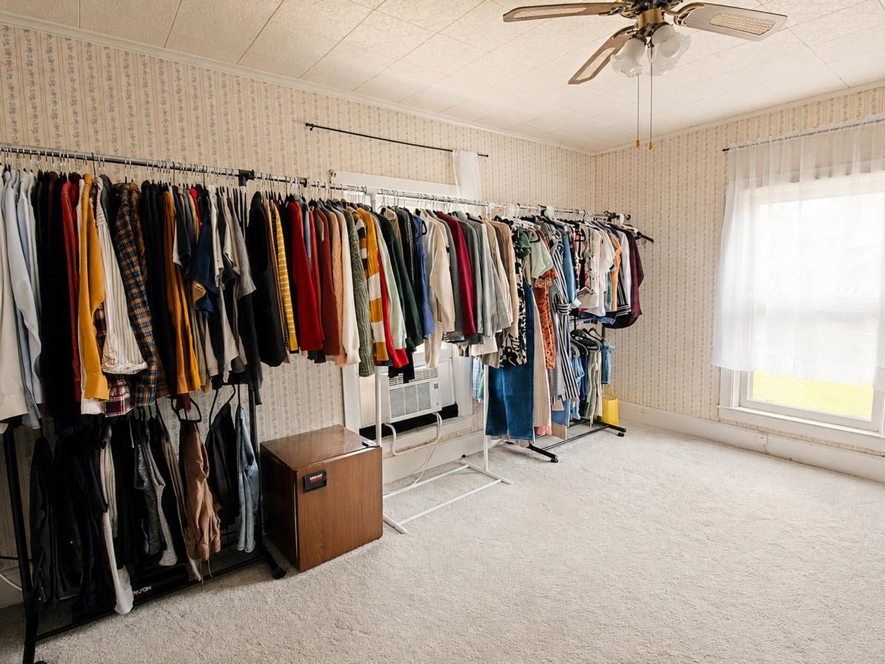 Bedroom Used as Closet