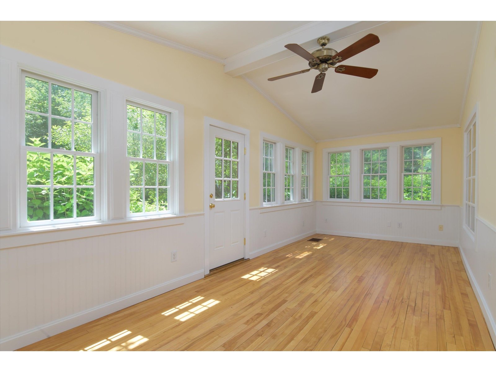 Three Walls of Windows on the Porch