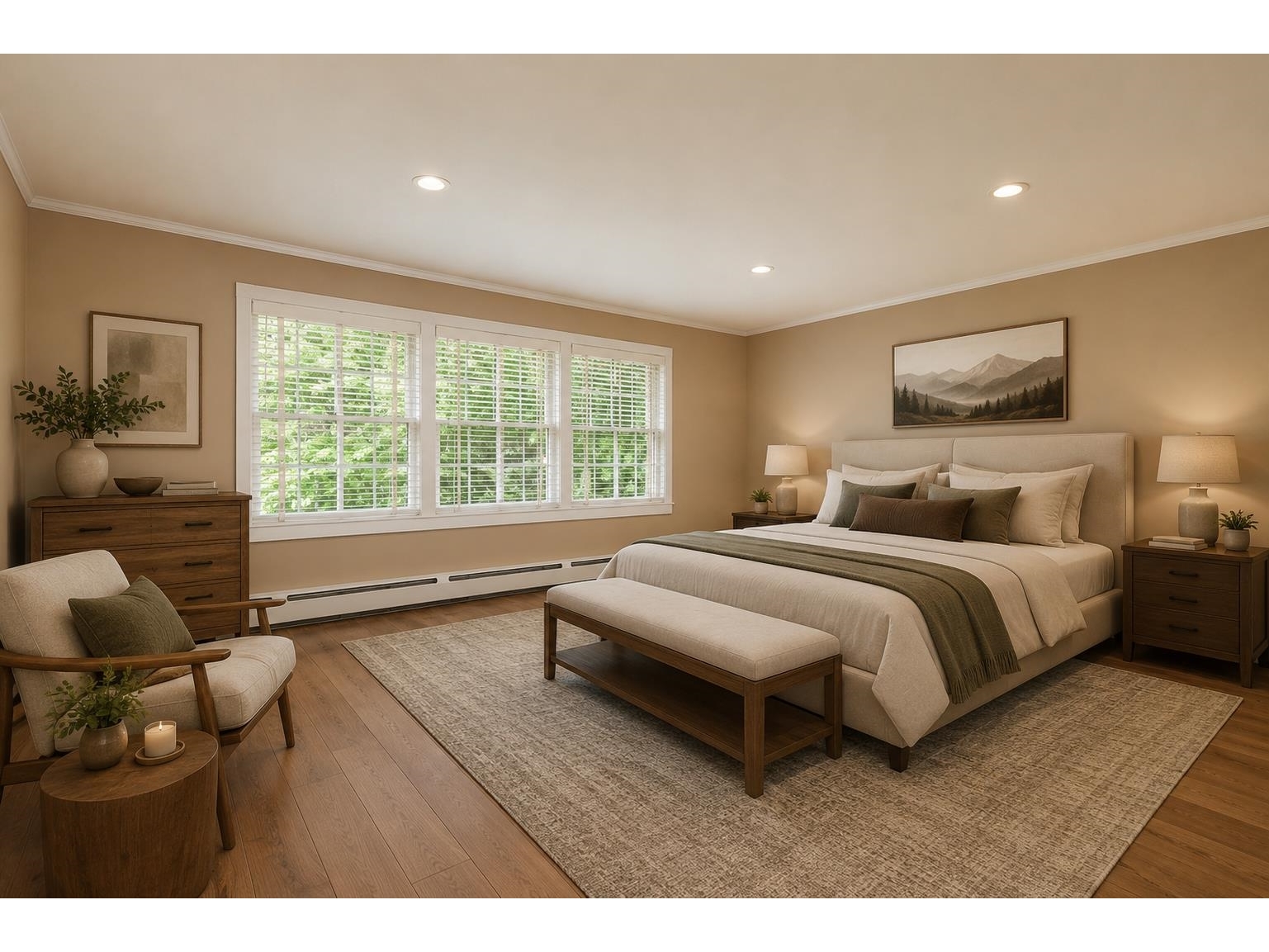 Virtual Staging- Primary Suite