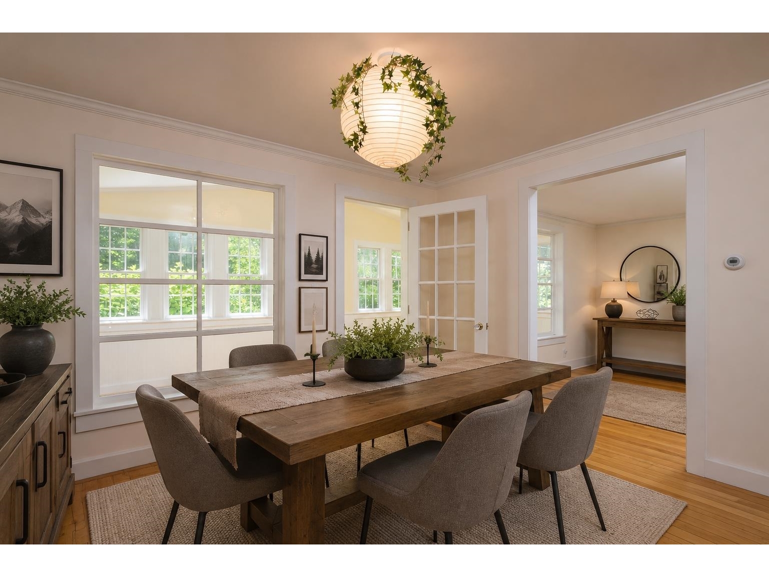 Virtual Staged- Dining Room