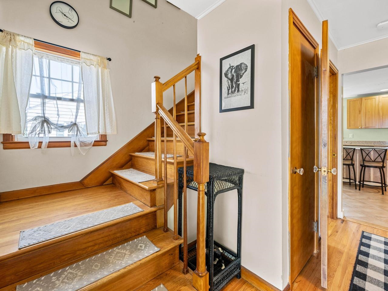 Head upstairs